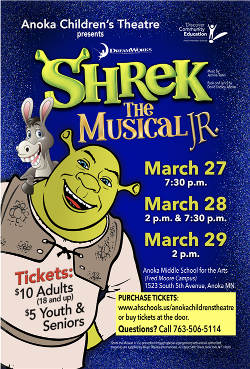 Shrek the Musical poster 